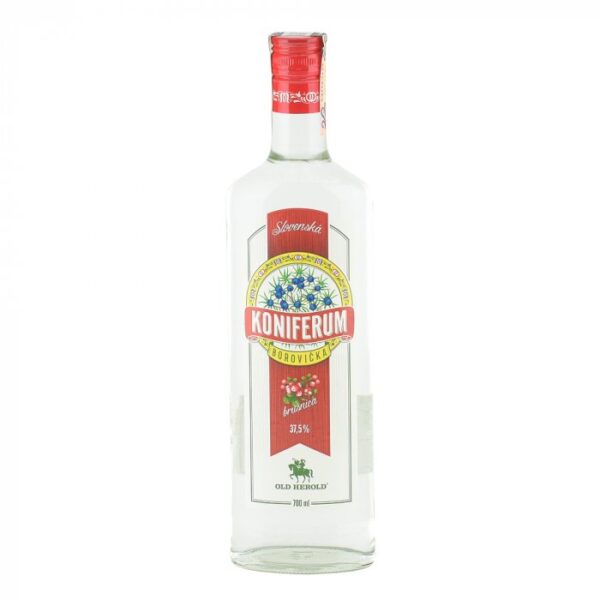 Koniferum Borovička s brusnicami 37,5% 0,7L [OLD HEROLD]